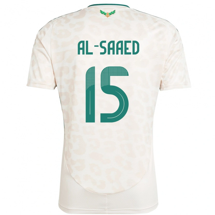 Danxen Kid Saudi Arabia Turki Abdullah Al-Saaed #15 White Away Jersey 24-26 T-Shirt