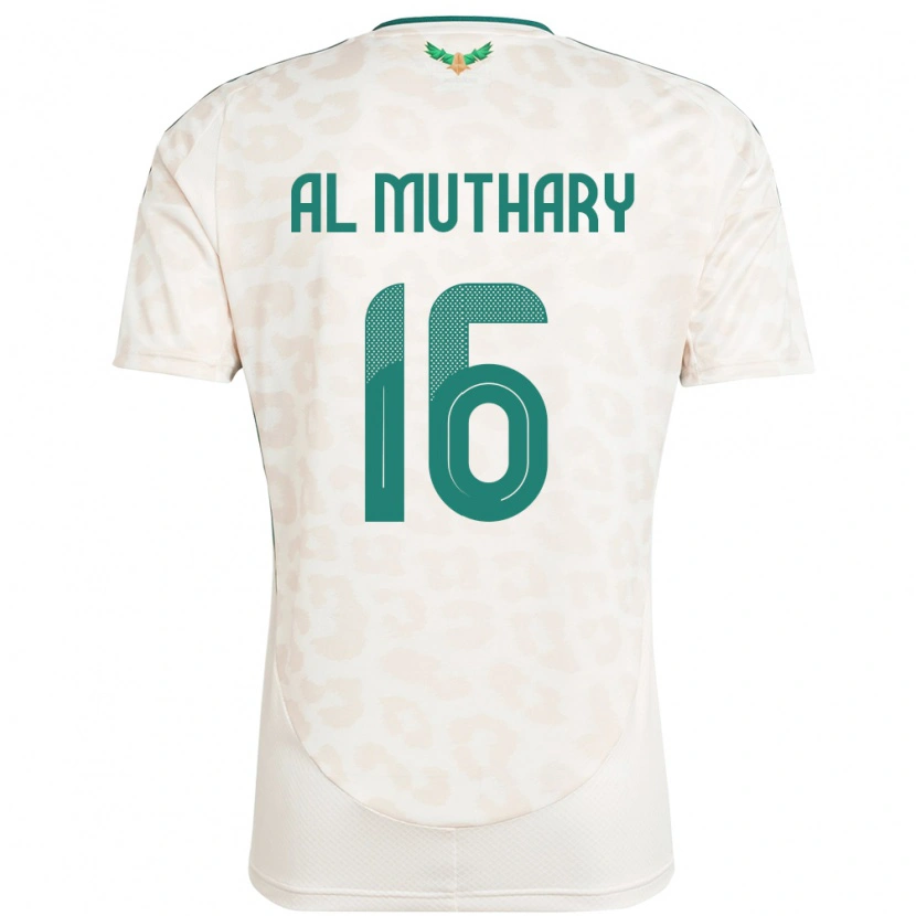 Danxen Kid Saudi Arabia Saad Al-Mutairi #16 White Away Jersey 24-26 T-Shirt