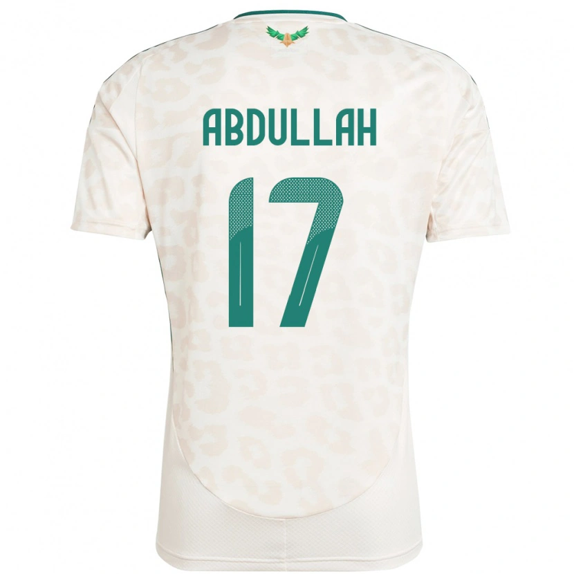 Danxen Kid Saudi Arabia Salem Abdullah #17 White Away Jersey 24-26 T-Shirt