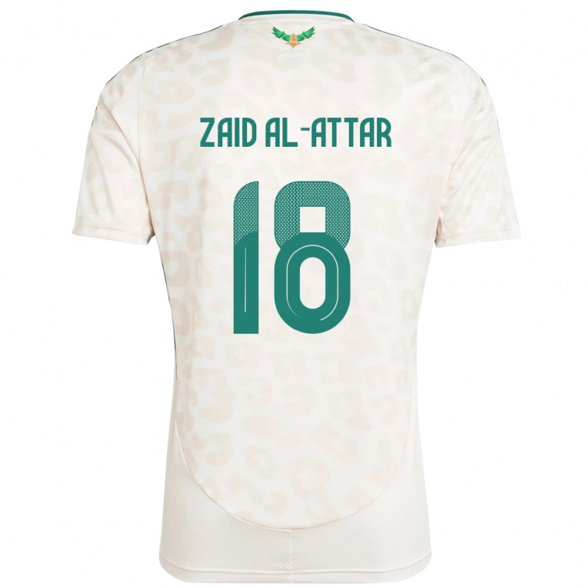 Danxen Kid Saudi Arabia Ramez Zaid Al-Attar #18 White Away Jersey 24-26 T-Shirt