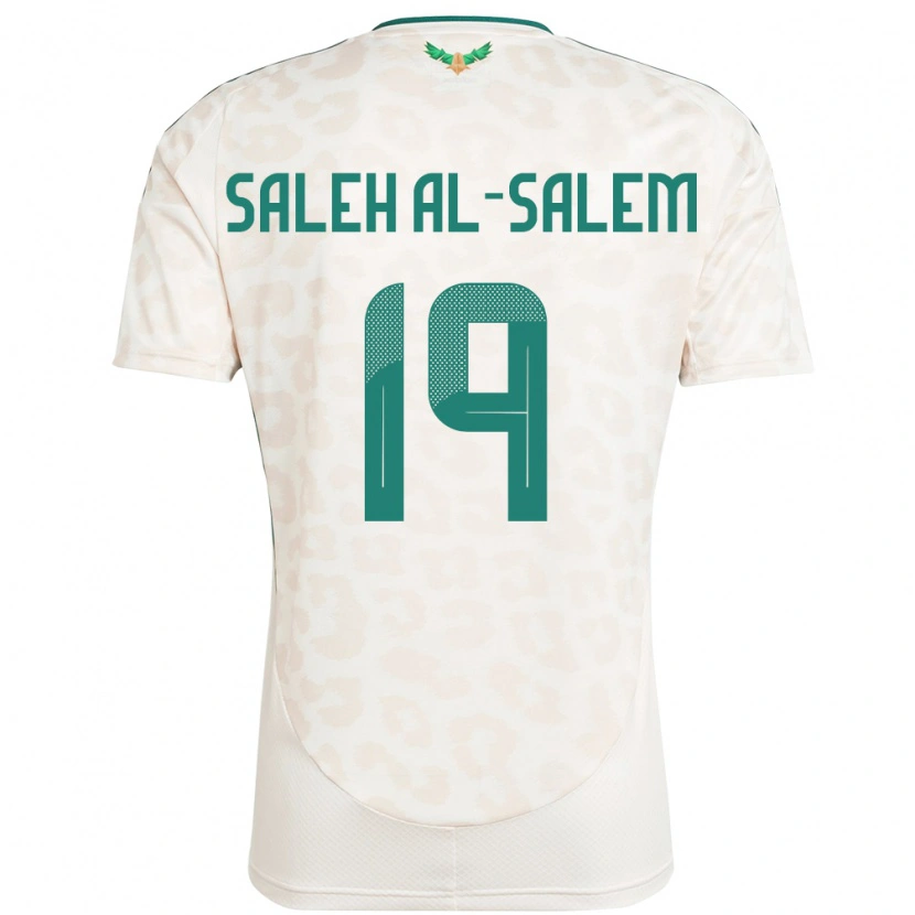 Danxen Kid Saudi Arabia Yousef Saleh Al-Salem #19 White Away Jersey 24-26 T-Shirt