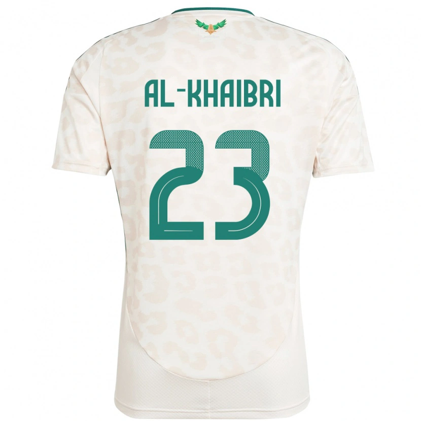 Danxen Kid Saudi Arabia Thamer Al-Khaibri #23 White Away Jersey 24-26 T-Shirt