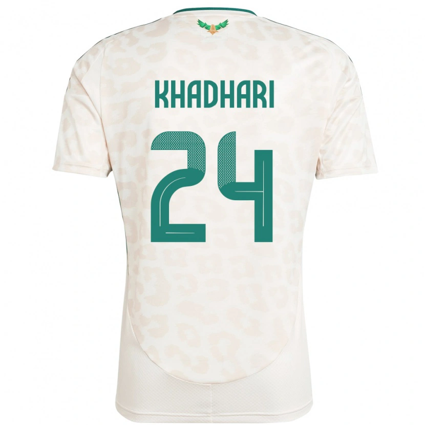 Danxen Kid Saudi Arabia Murad Khadhari #24 White Away Jersey 24-26 T-Shirt