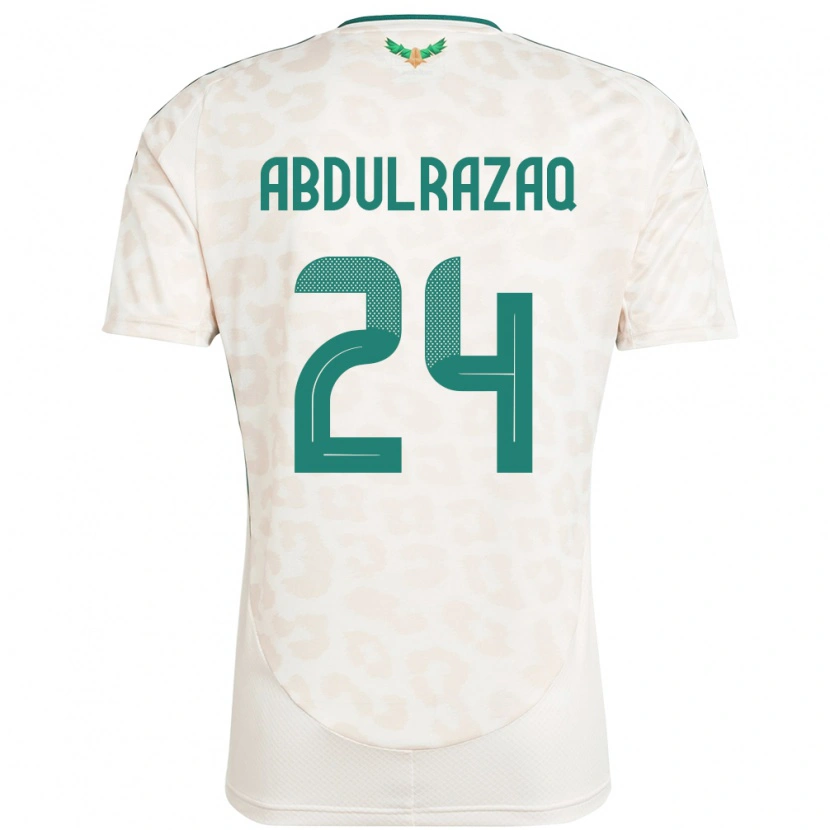 Danxen Kid Saudi Arabia Aseel Abdulrazaq #24 White Away Jersey 24-26 T-Shirt