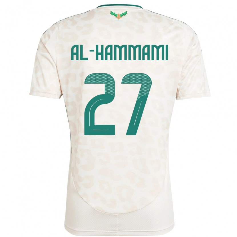 Danxen Kid Saudi Arabia Hammam Al-Hammami #27 White Away Jersey 24-26 T-Shirt