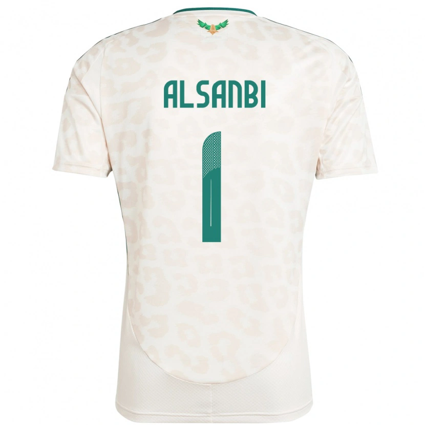 Danxen Kid Saudi Arabia Abdulrahman Alsanbi #1 White Away Jersey 24-26 T-Shirt