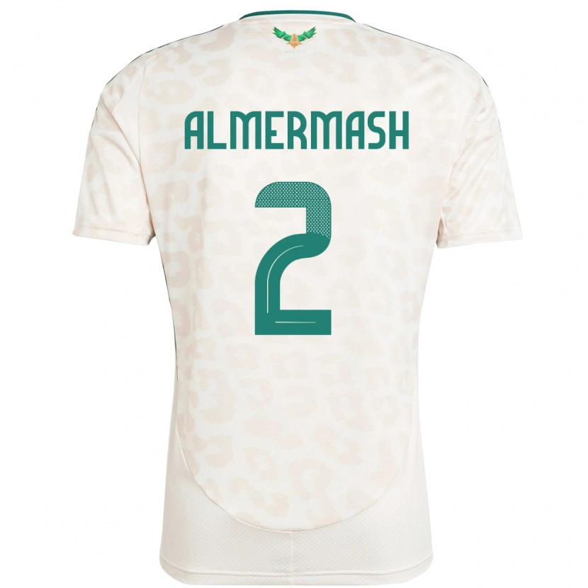 Danxen Kid Saudi Arabia Oama Almermash #2 White Away Jersey 24-26 T-Shirt