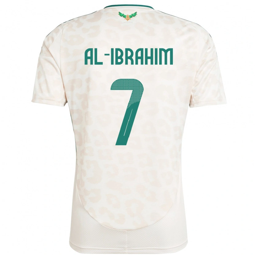 Danxen Kid Saudi Arabia Noura Al Ibrahim #7 White Away Jersey 24-26 T-Shirt