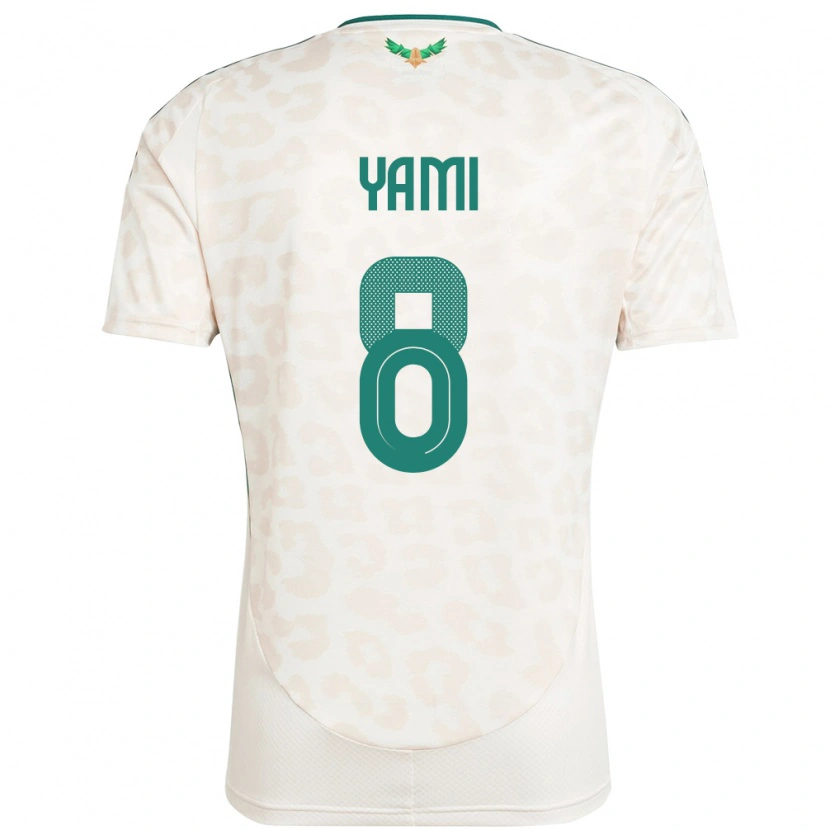 Danxen Kid Saudi Arabia Riyadh Yami #8 White Away Jersey 24-26 T-Shirt