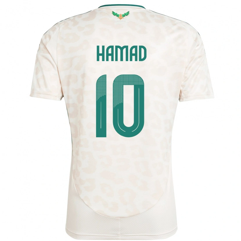 Danxen Kid Saudi Arabia Sarah Hamad #10 White Away Jersey 24-26 T-Shirt