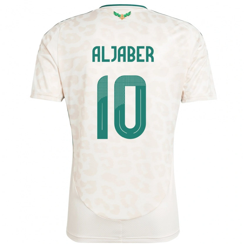 Danxen Kid Saudi Arabia Yassen Aljaber #10 White Away Jersey 24-26 T-Shirt