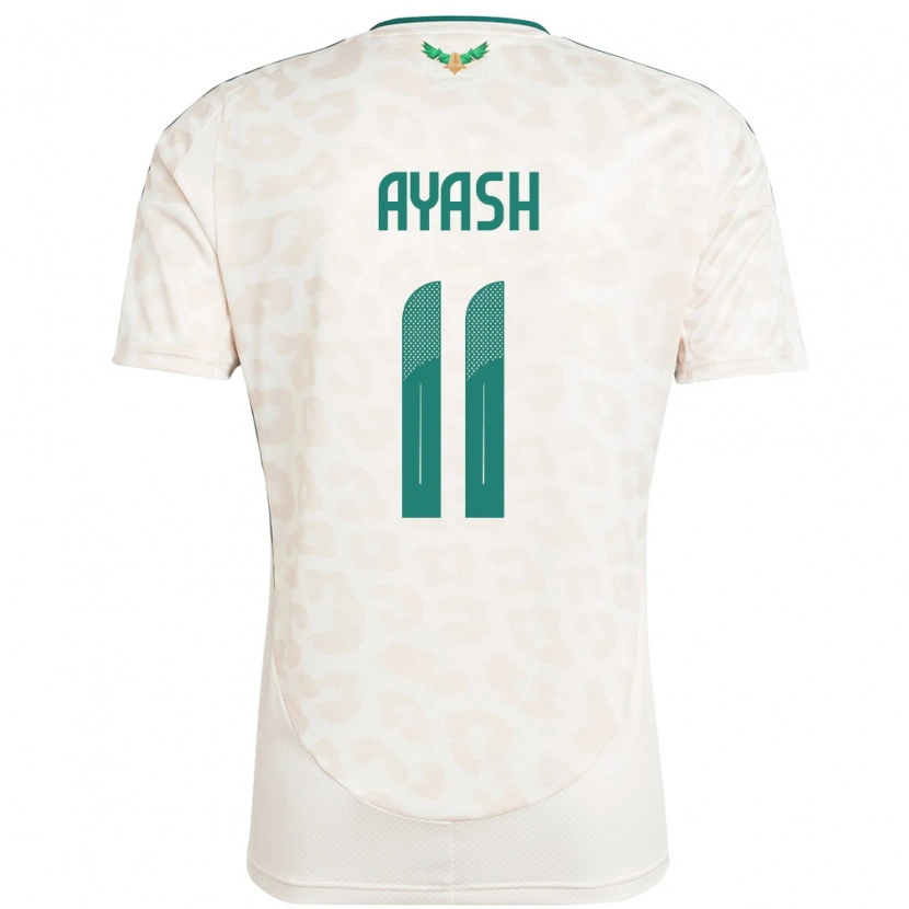 Danxen Kid Saudi Arabia Ziyad Ayash #11 White Away Jersey 24-26 T-Shirt