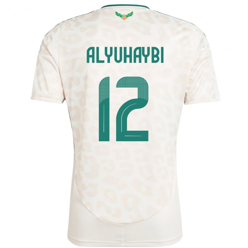 Danxen Kid Saudi Arabia Ammar Alyuhaybi #12 White Away Jersey 24-26 T-Shirt