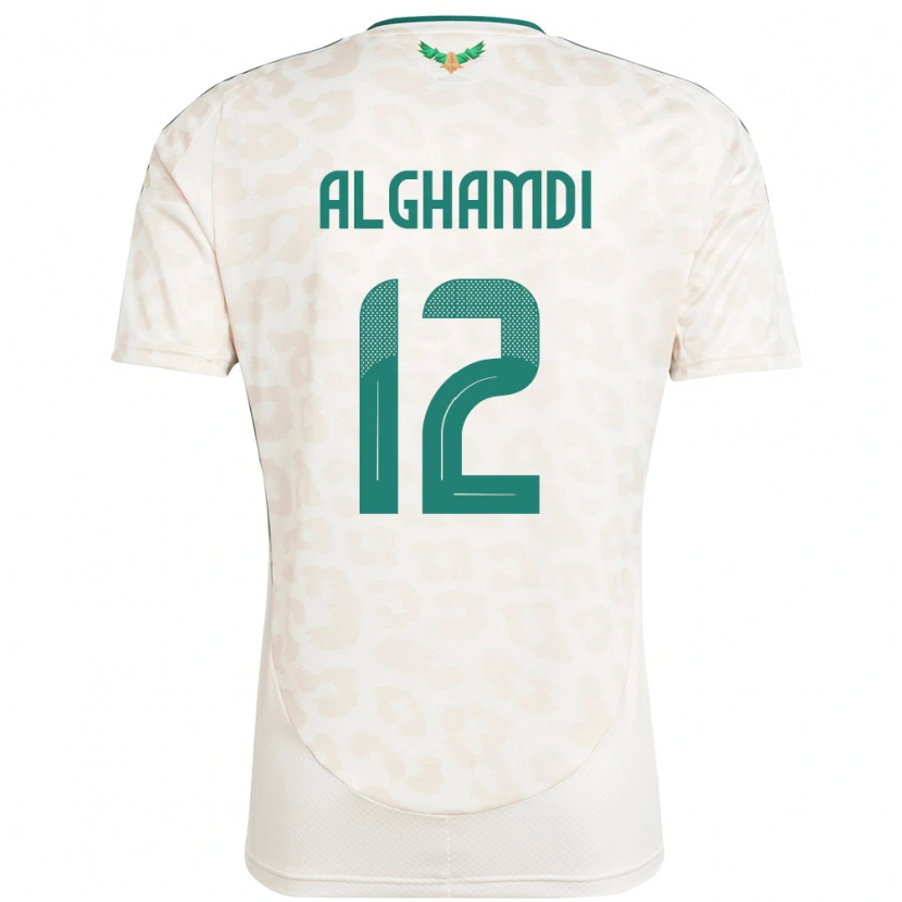 Danxen Kid Saudi Arabia Faisal Alghamdi #12 White Away Jersey 24-26 T-Shirt