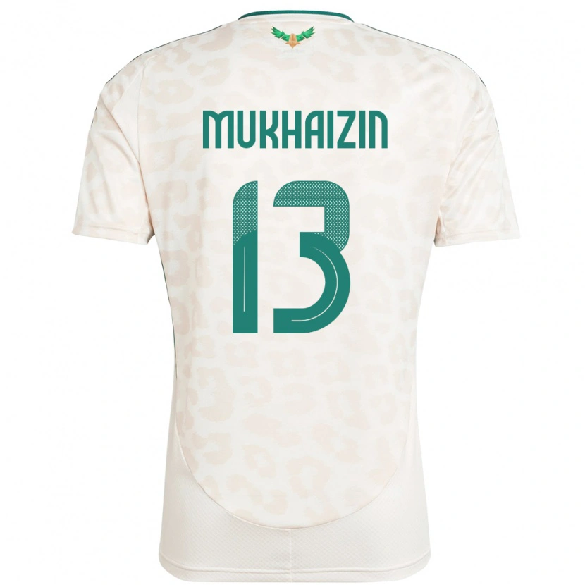 Danxen Kid Saudi Arabia Raghad Mukhaizin #13 White Away Jersey 24-26 T-Shirt