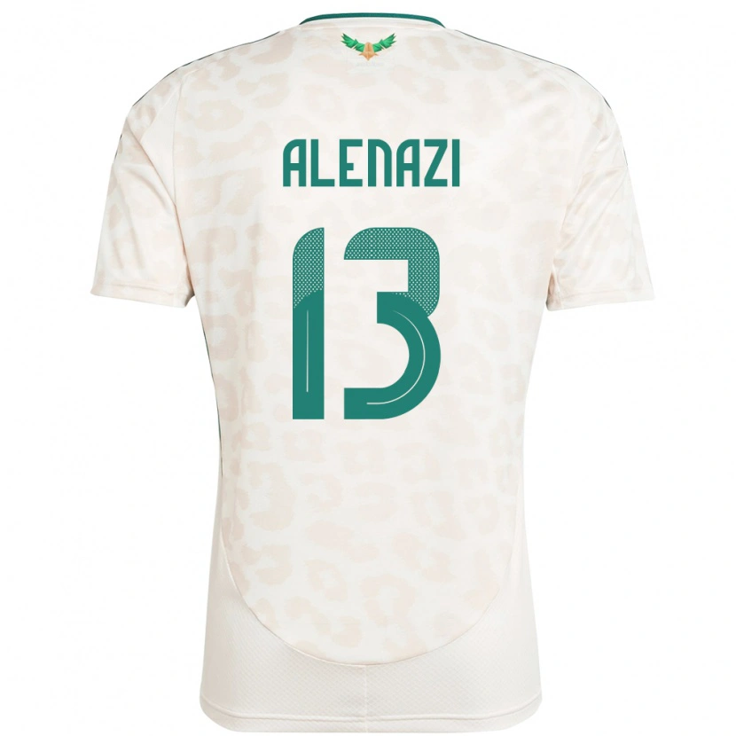 Danxen Kid Saudi Arabia Abdullah Alenazi #13 White Away Jersey 24-26 T-Shirt