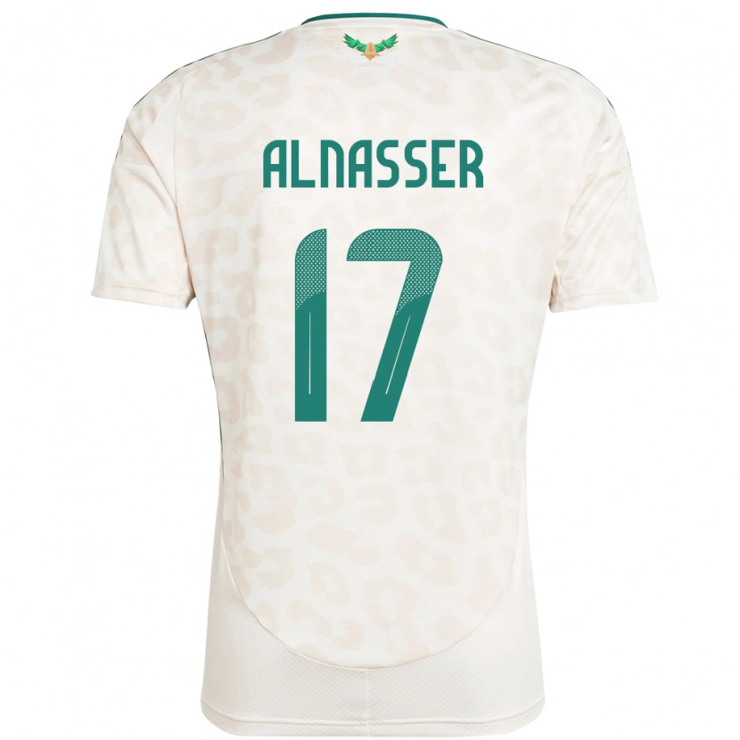 Danxen Kid Saudi Arabia Saad Alnasser #17 White Away Jersey 24-26 T-Shirt