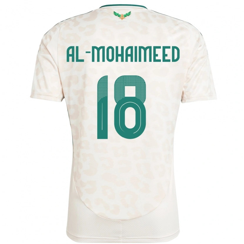 Danxen Kid Saudi Arabia Samer Al Mohaimeed #18 White Away Jersey 24-26 T-Shirt