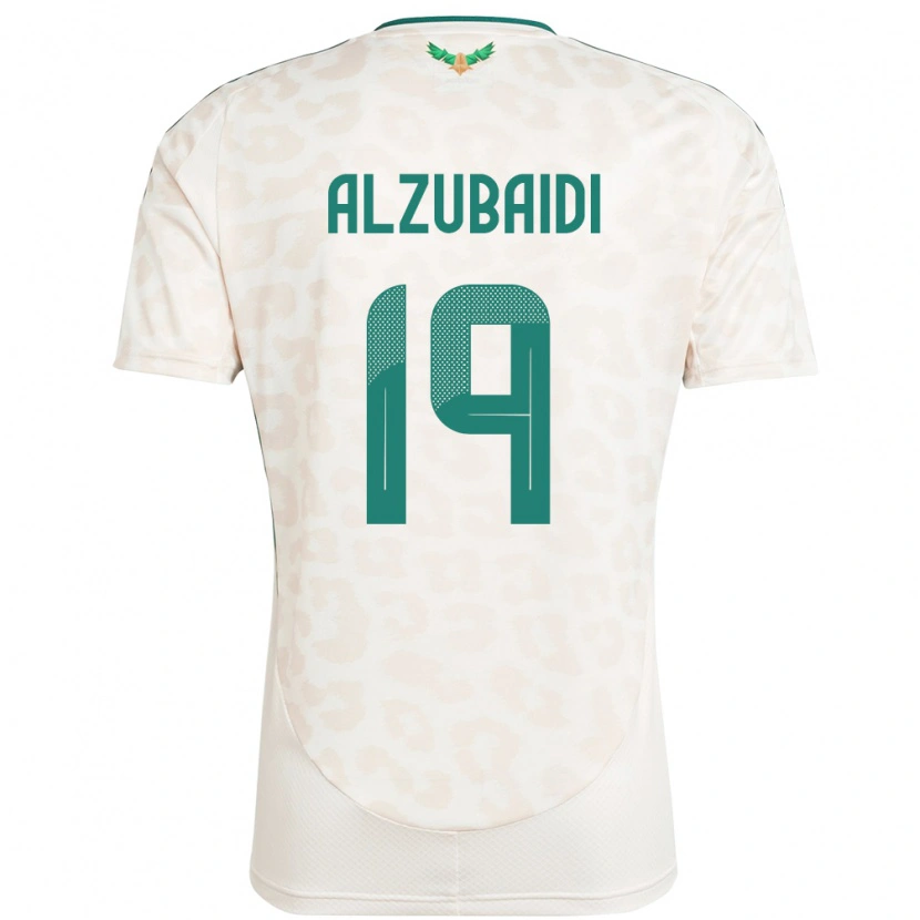 Danxen Kid Saudi Arabia Yaseen Alzubaidi #19 White Away Jersey 24-26 T-Shirt