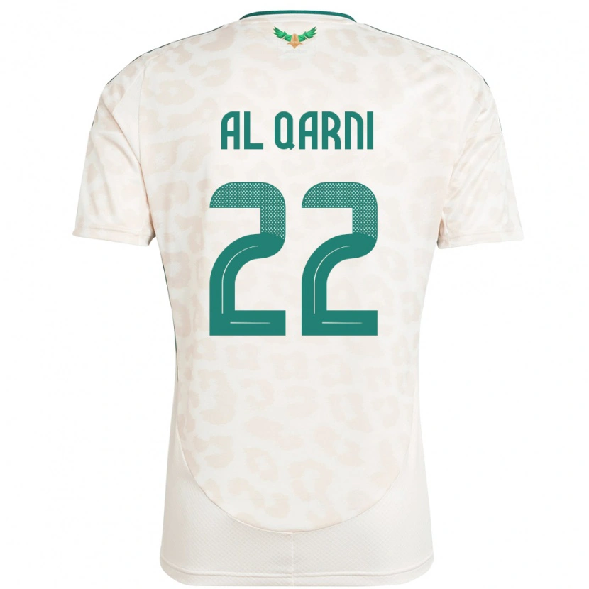 Danxen Kid Saudi Arabia Fawaz Al Qarni #22 White Away Jersey 24-26 T-Shirt