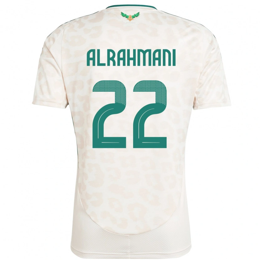 Danxen Kid Saudi Arabia Saleh Alrahmani #22 White Away Jersey 24-26 T-Shirt