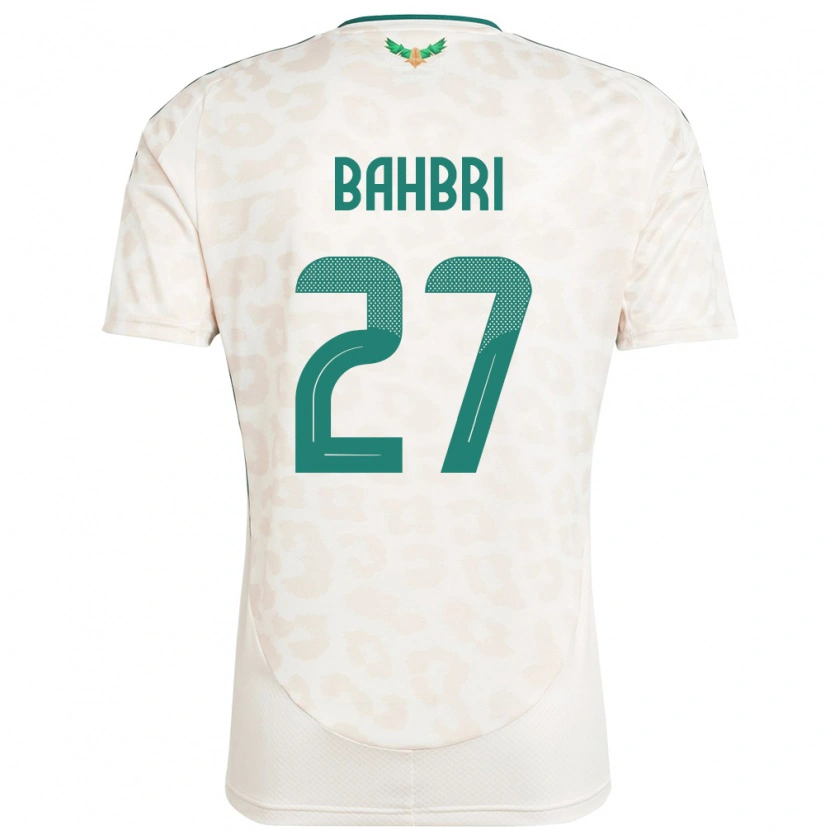 Danxen Kid Saudi Arabia Hatan Bahbri #27 White Away Jersey 24-26 T-Shirt