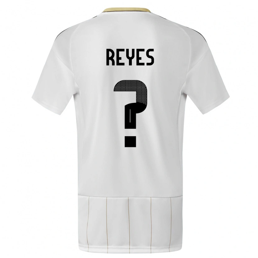 Danxen Kid Costa Rica Nery Reyes #0 White Away Jersey 24-26 T-Shirt