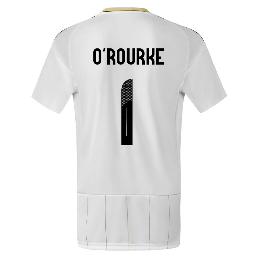 Danxen Kid Costa Rica Ian O'rourke #1 White Away Jersey 24-26 T-Shirt