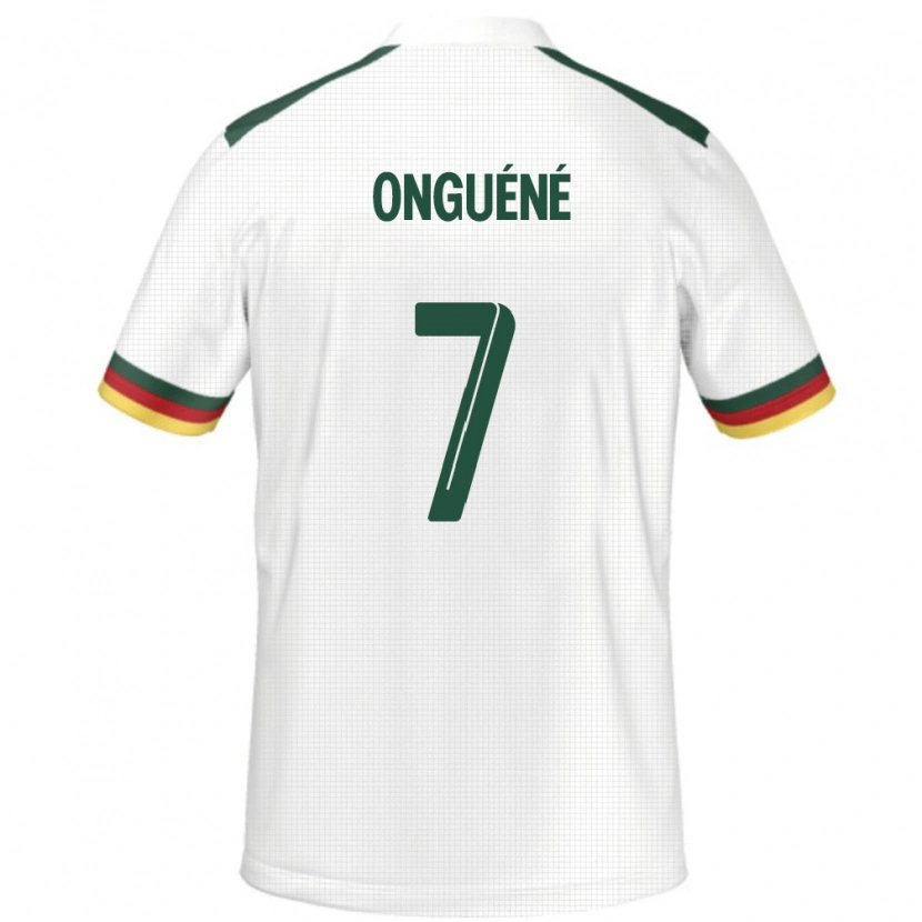 Danxen Kid Cameroon Gabrielle Onguene #7 White Away Jersey 24-26 T-Shirt