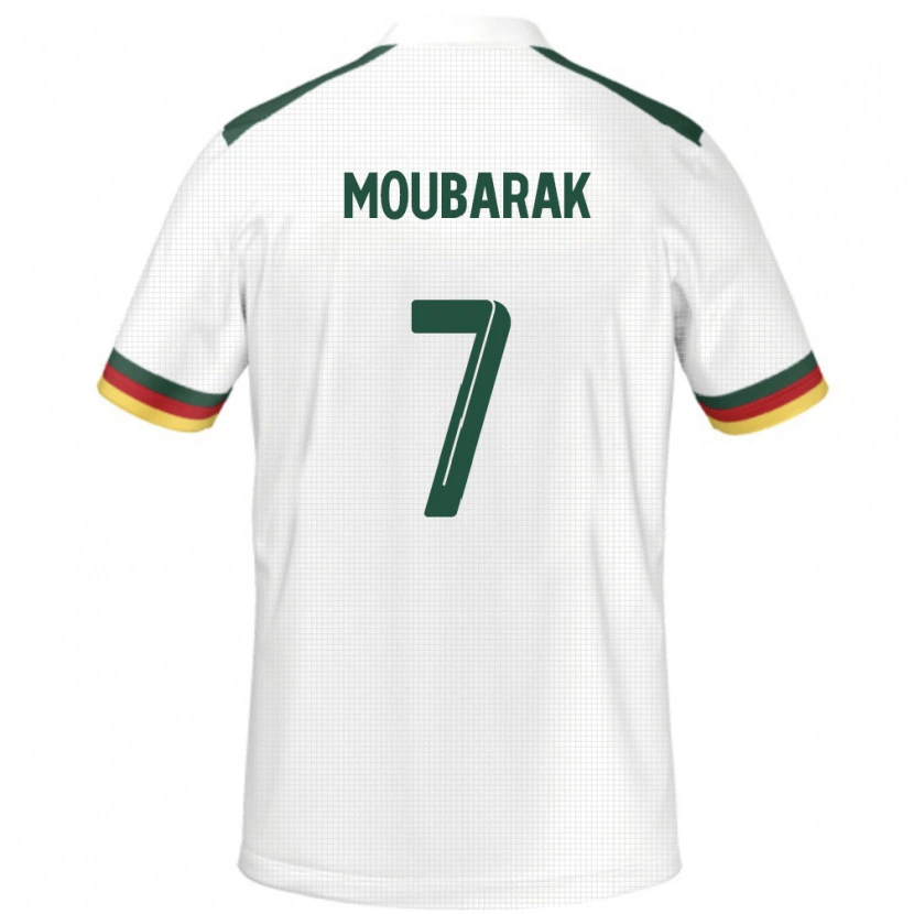 Danxen Kid Cameroon Alioum Moubarak #7 White Away Jersey 24-26 T-Shirt