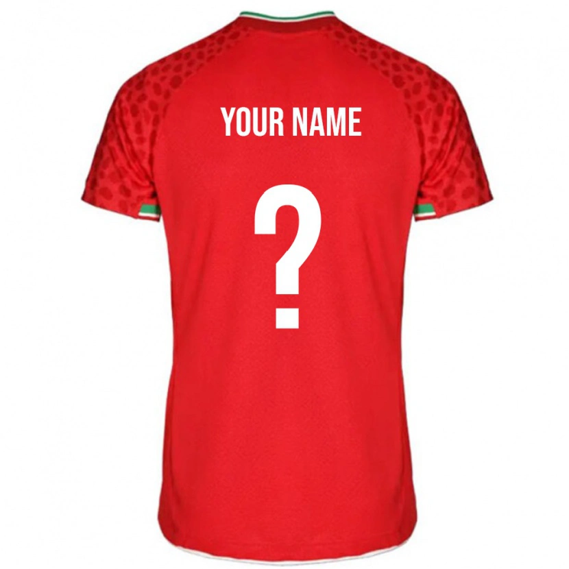 Danxen Kid Iran Your Name #0 Red Away Jersey 24-26 T-Shirt