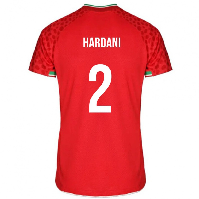 Danxen Kid Iran Saleh Hardani #2 Red Away Jersey 24-26 T-Shirt