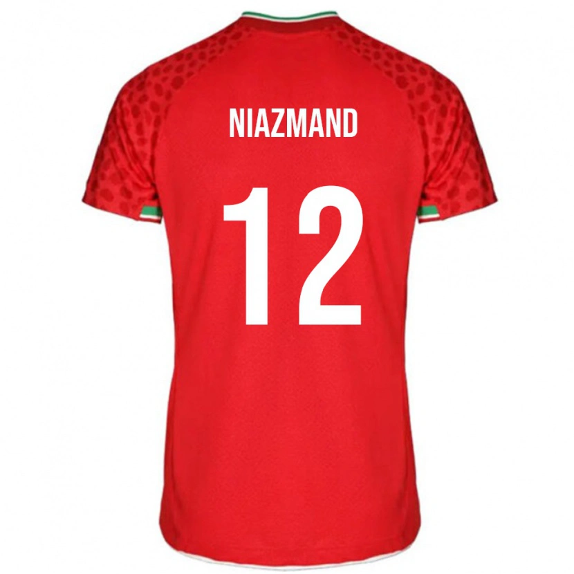 Danxen Kid Iran Payam Niazmand #12 Red Away Jersey 24-26 T-Shirt