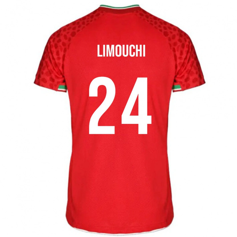 Danxen Kid Iran Mehdi Limouchi #24 Red Away Jersey 24-26 T-Shirt