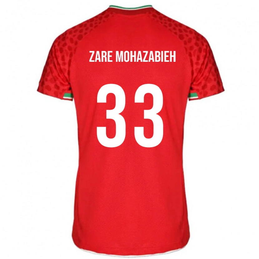 Danxen Kid Iran Mehdi Zare Mohazabieh #33 Red Away Jersey 24-26 T-Shirt