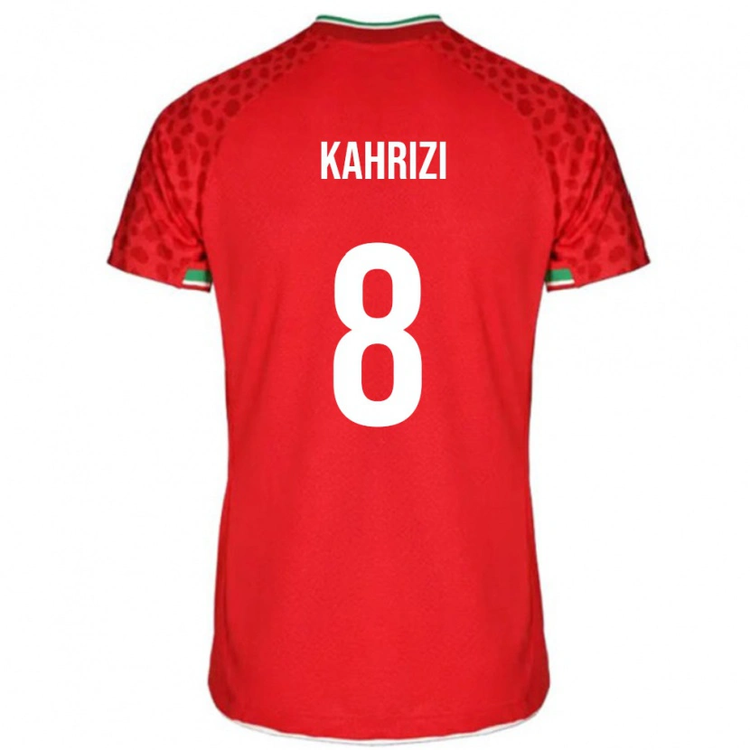 Danxen Kid Iran Abbas Kahrizi #8 Red Away Jersey 24-26 T-Shirt