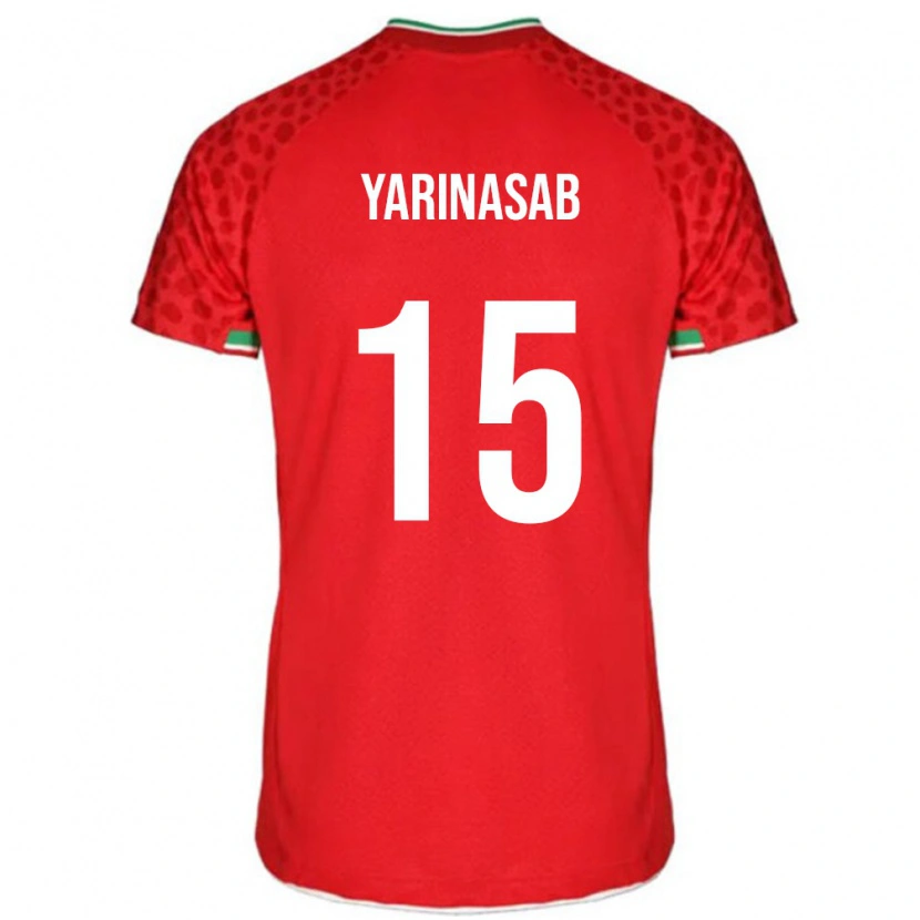 Danxen Kid Iran Alireza Yarinasab #15 Red Away Jersey 24-26 T-Shirt