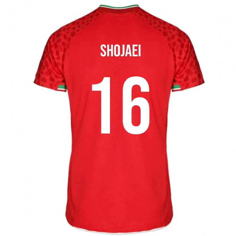 Danxen Kid Iran Amirhossein Shojaei #16 Red Away Jersey 24-26 T-Shirt