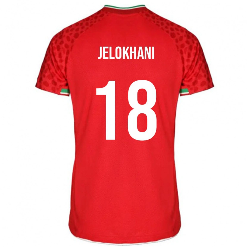 Danxen Kid Iran Ali Jelokhani #18 Red Away Jersey 24-26 T-Shirt