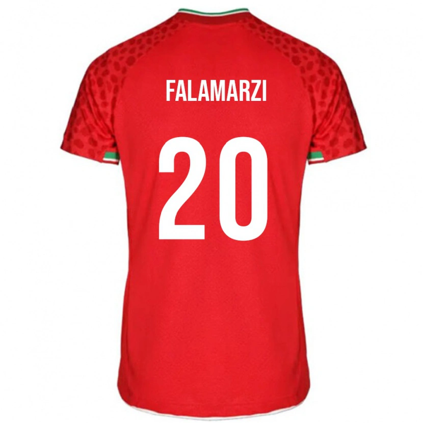 Danxen Kid Iran Esmaeil Falamarzi #20 Red Away Jersey 24-26 T-Shirt