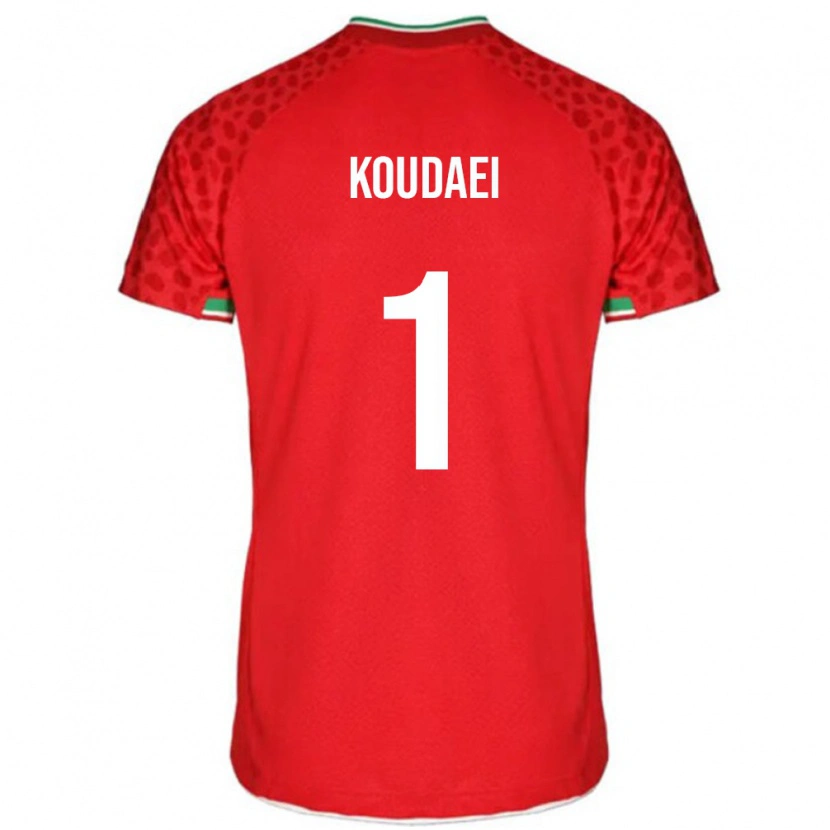 Danxen Kid Iran Zohreh Koudaei #1 Red Away Jersey 24-26 T-Shirt