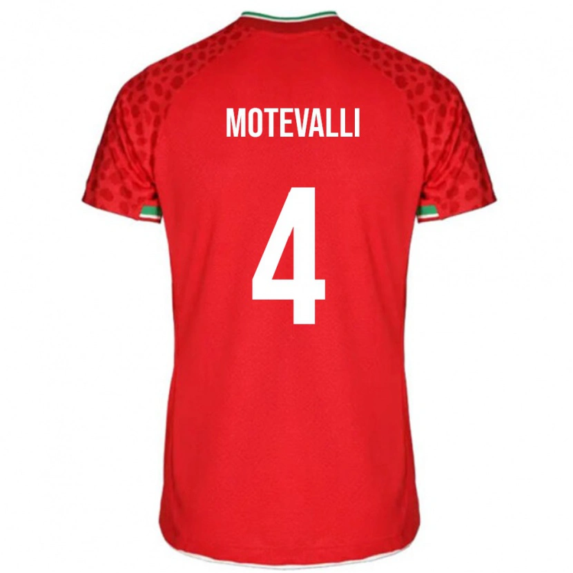 Danxen Kid Iran Melika Motevalli #4 Red Away Jersey 24-26 T-Shirt