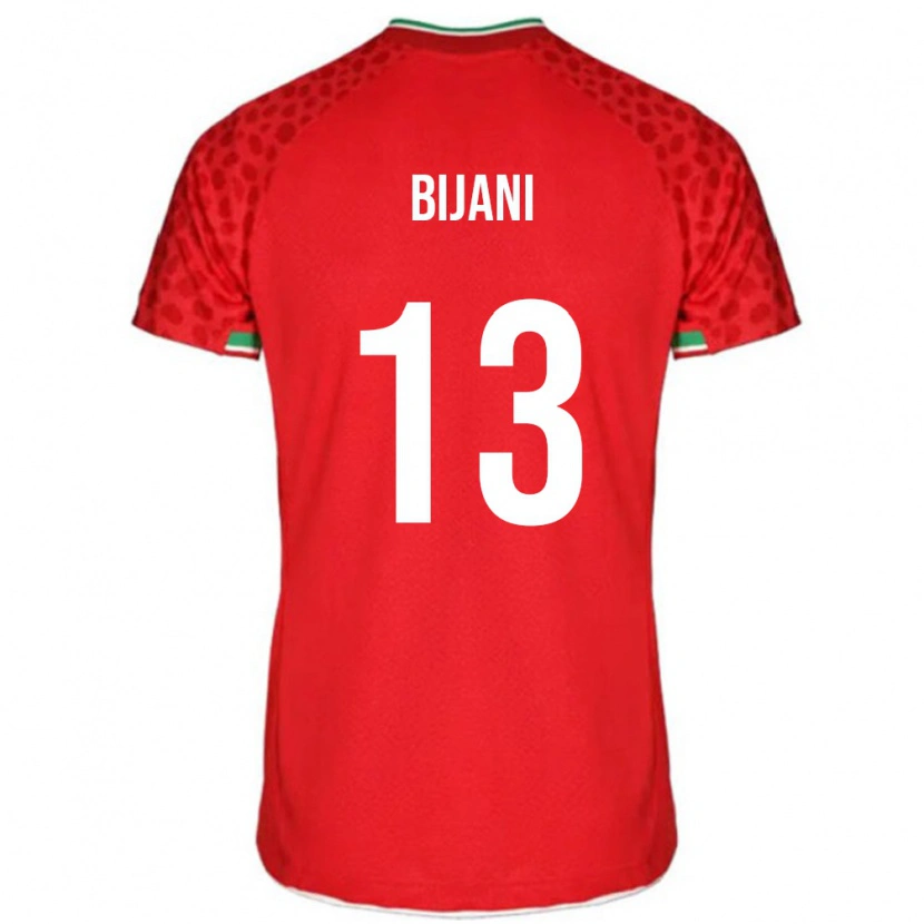 Danxen Kid Iran Hossein Bijani #13 Red Away Jersey 24-26 T-Shirt