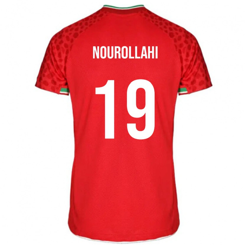 Danxen Kid Iran Ahmad Nourollahi #19 Red Away Jersey 24-26 T-Shirt