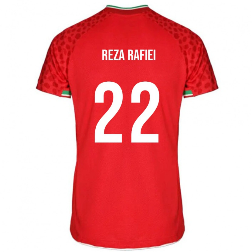 Danxen Kid Iran Amir Reza Rafiei #22 Red Away Jersey 24-26 T-Shirt