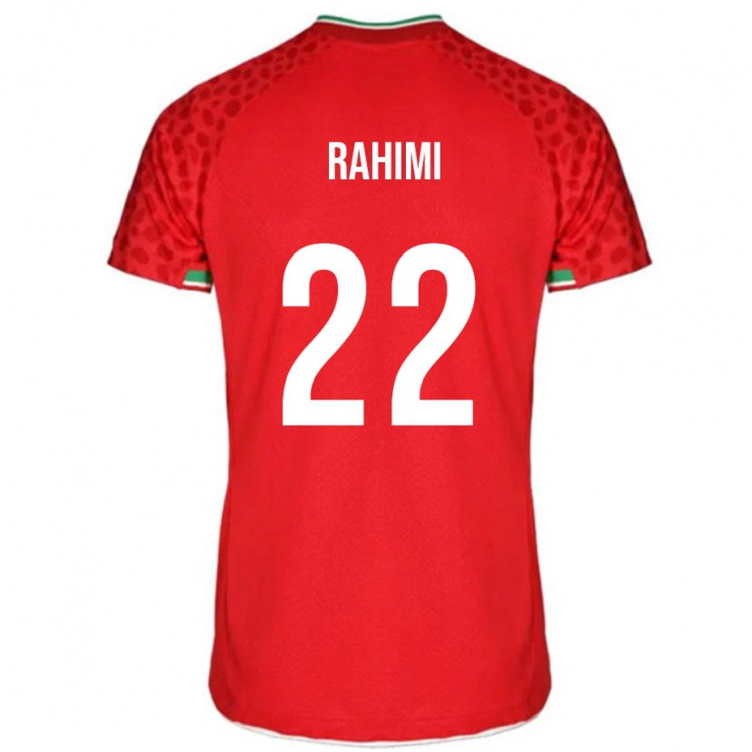 Danxen Kid Iran Farzad Rahimi #22 Red Away Jersey 24-26 T-Shirt