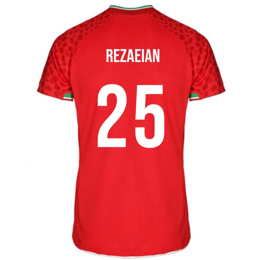 Danxen Kid Iran Ramin Rezaeian #25 Red Away Jersey 24-26 T-Shirt