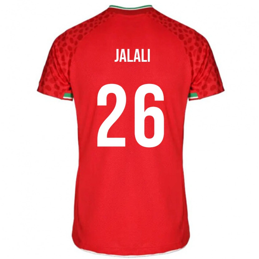 Danxen Kid Iran Abolfazl Jalali #26 Red Away Jersey 24-26 T-Shirt