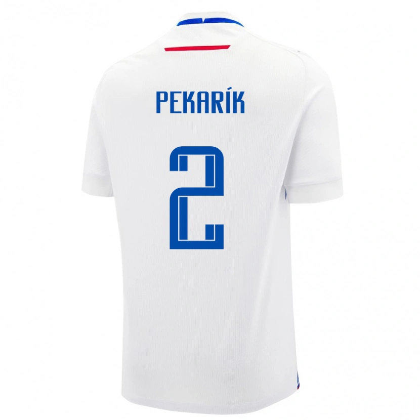 Danxen Kid Slovakia Peter Pekarík #2 White Away Jersey 24-26 T-Shirt