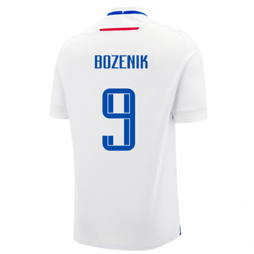 Danxen Kid Slovakia Robert Bozenik #9 White Away Jersey 24-26 T-Shirt